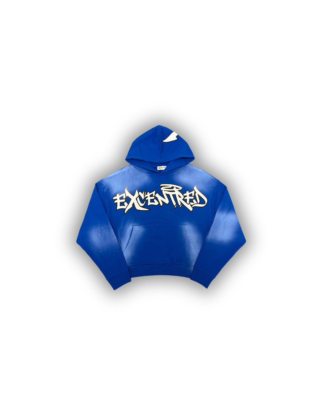 BLUE GRAFFITI HOODIE