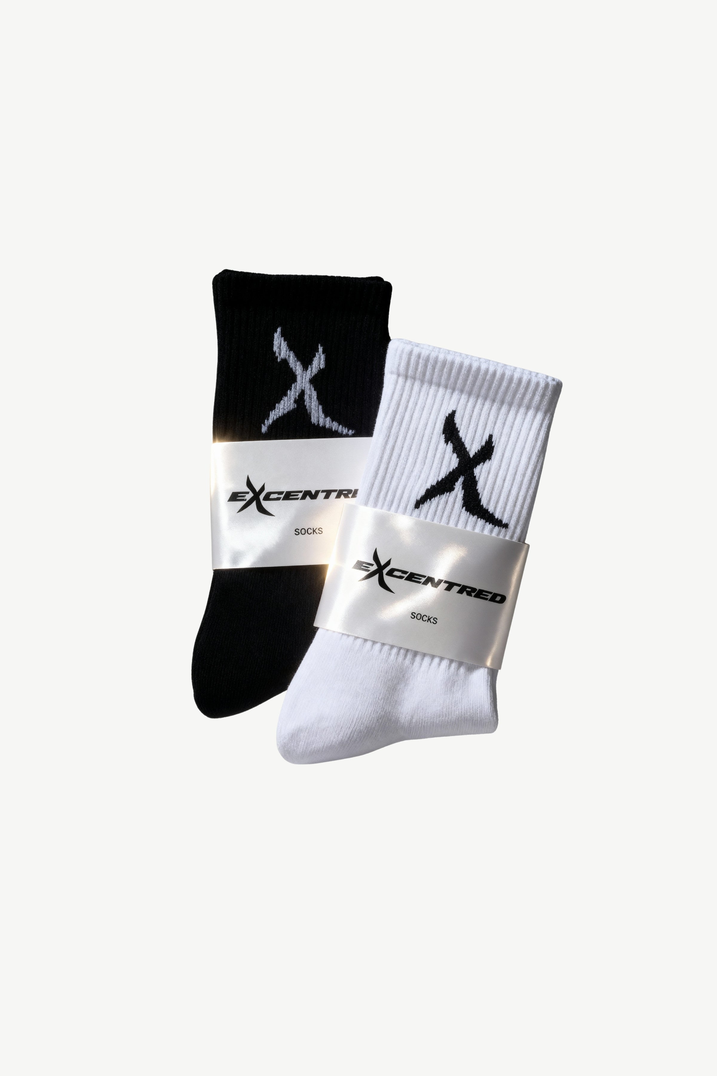 X LOGO SOCKS (2-PACK)