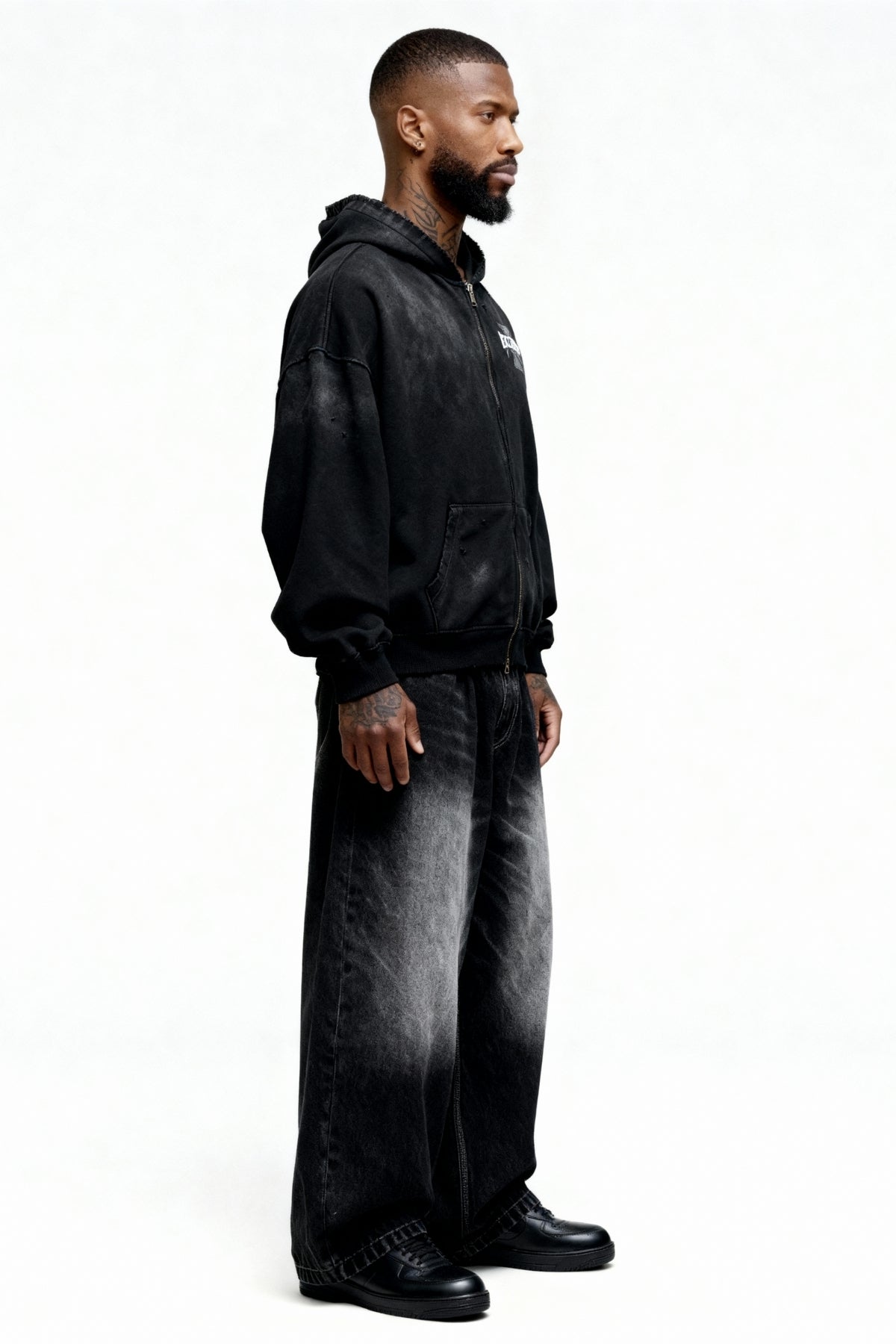 IRON CREST ZIP HOODIE