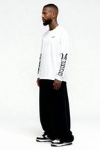 OLD ENGLISH LONGSLEEVE WHITE
