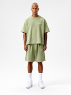 SUMMER SET MATCHA GREEN – Tracksuit Sommer Set in Grün von EXCENTRED
