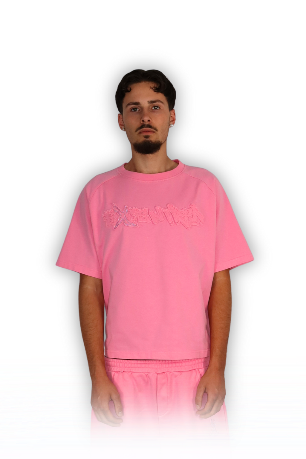 DISTRESSED T-SHIRT SAKURA PINK