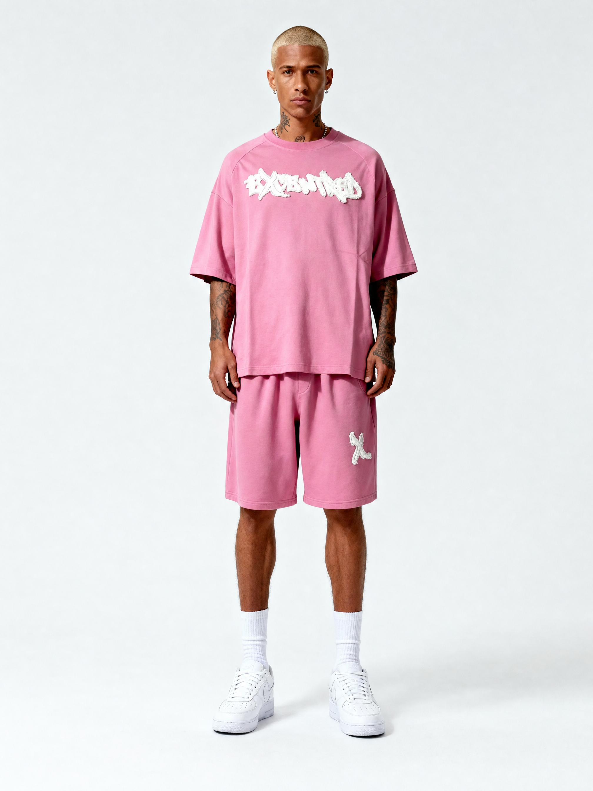 DISTRESSED SUMMER SET SAKURA PINK