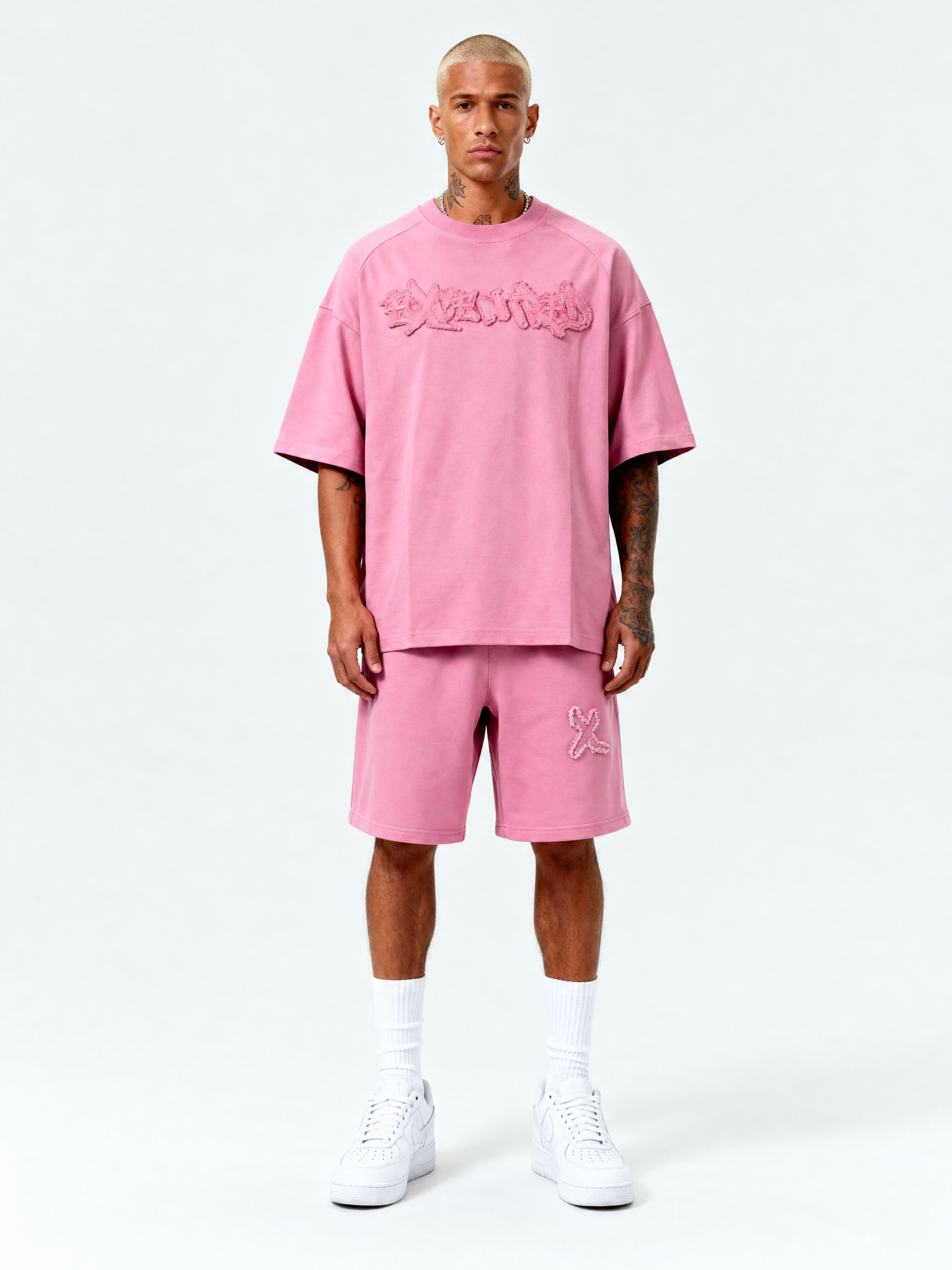 DISTRESSED SUMMER SET SAKURA PINK