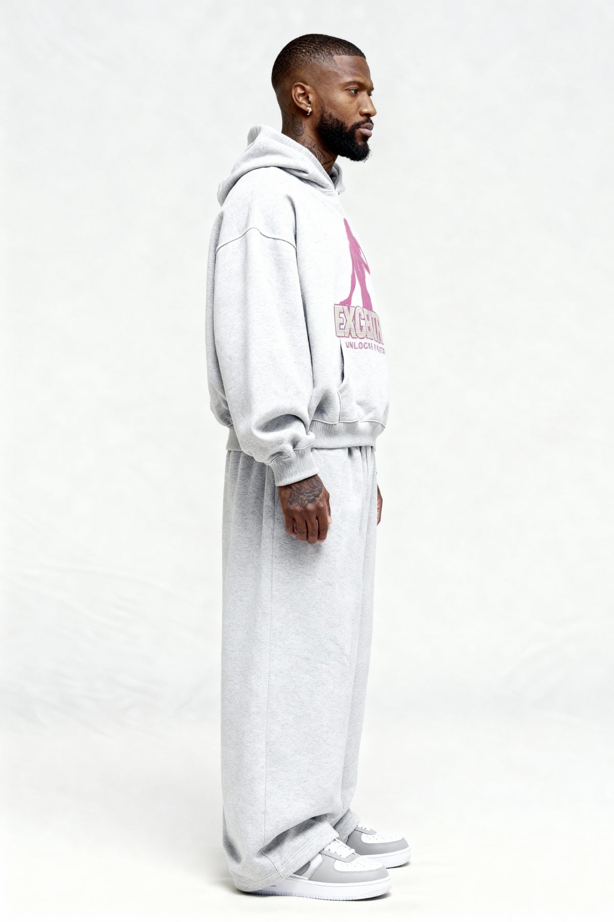 POTENTIAL HOODIE LIGHT GRAY