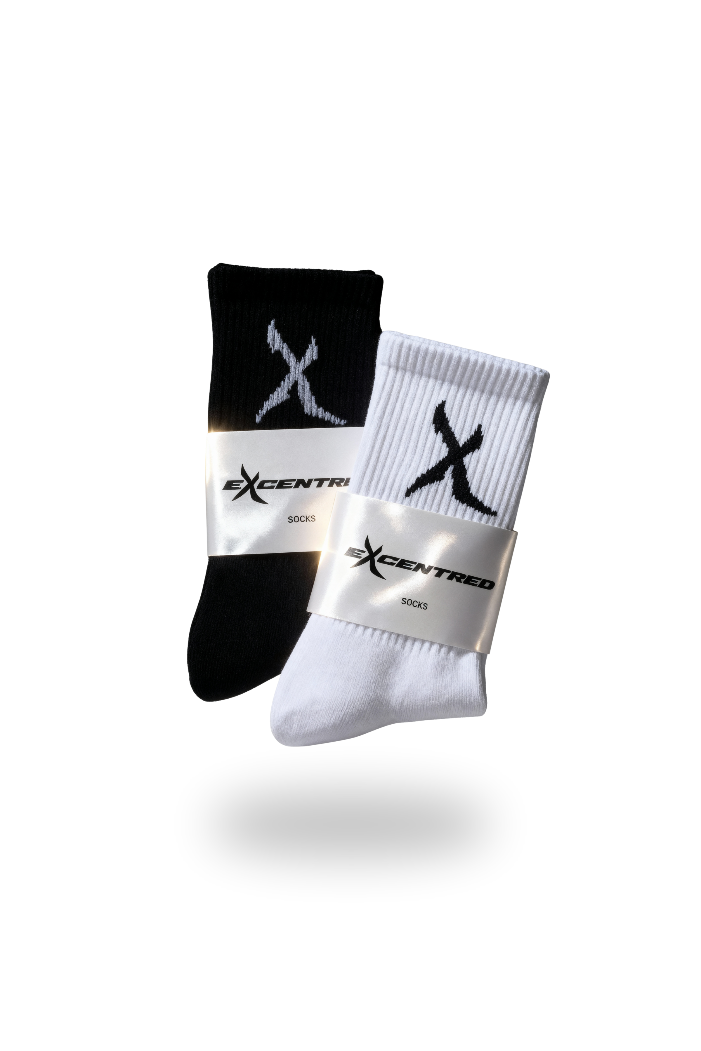 X LOGO SOCKS (2-PACK)